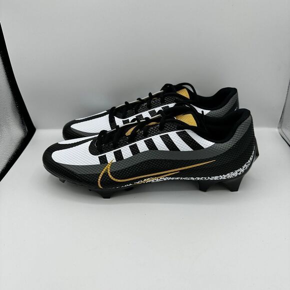 Nike Vapor Edge Speed 360 Men's Football Cleats Size 13 Black Gold DQ5110-002 - Picture 5 of 5